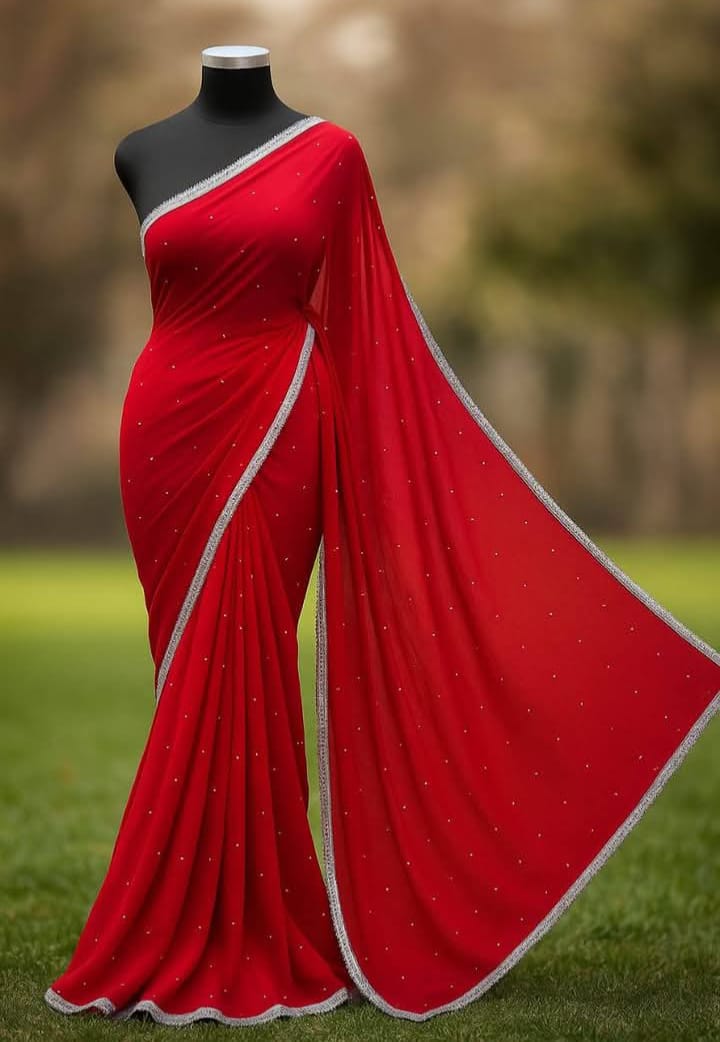 Premium Soft Jhorjet Saree